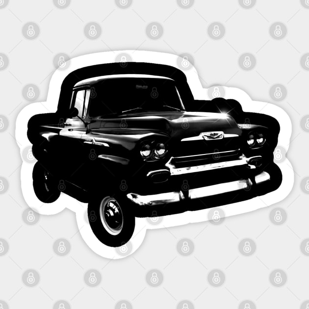 Chevy Apache Sticker by hottehue